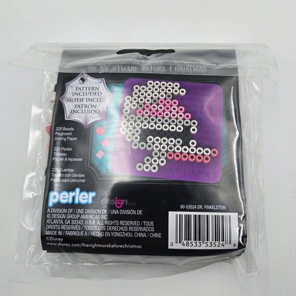 Nightmare Before Christmas Perler Fused Bead Kits With Patterns Dr. Finkelstein - Picture 5 of 7